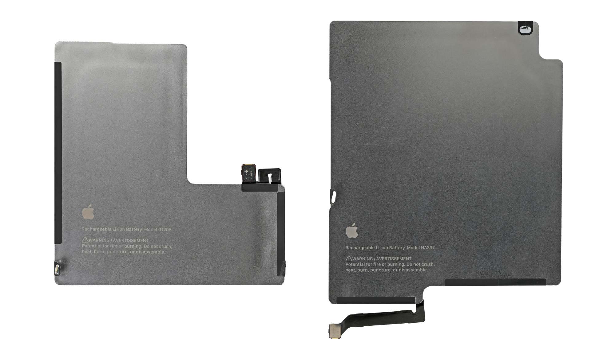Mặt trước hai viên pin iPhone Duo