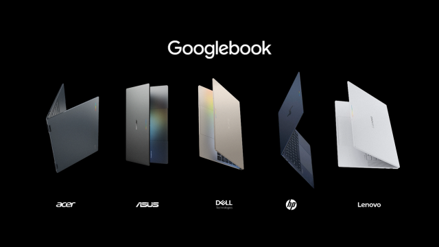 Các mẫu laptop Googlebook của nhiều hãng