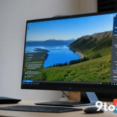 Máy tính để bàn chạy giao diện Windows 11