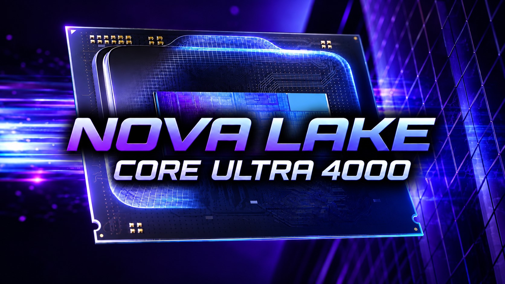 Hình minh họa bộ xử lý Nova Lake Core Ultra 4000.