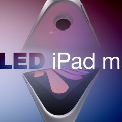 Hình minh họa mẫu iPad mini OLED được đồn đoán