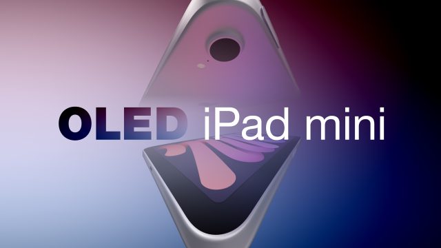 Hình minh họa mẫu iPad mini OLED được đồn đoán