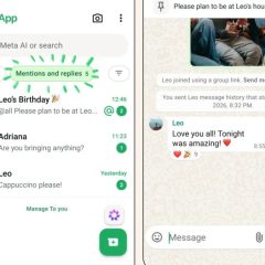 Minh họa các tính năng mới cho nhóm WhatsApp