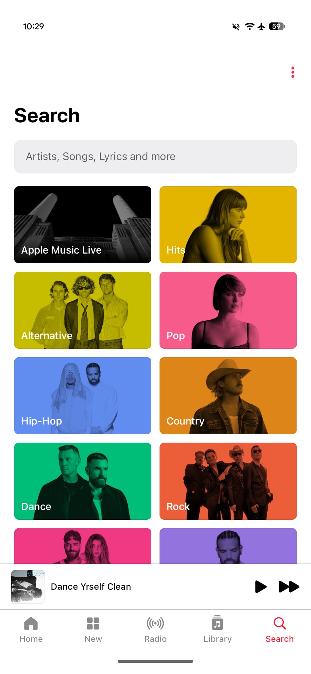 Mini-player Apple Music phiên bản cũ