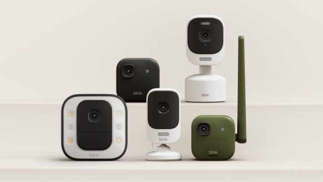 Năm mẫu camera Blink mới gồm camera 4K, camera xoay, camera đèn rọi và hai mẫu XR+.