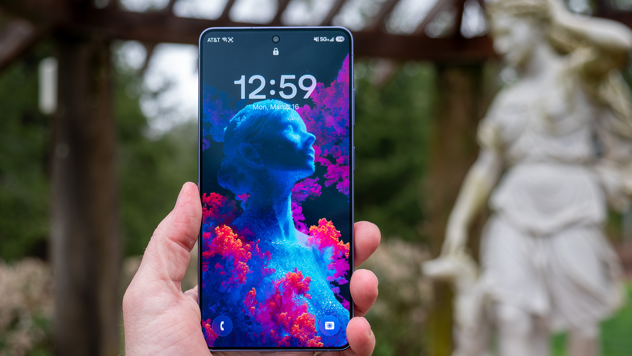 Hình nền nhiều màu trên Samsung Galaxy S26 Ultra