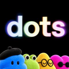 Nhân vật Dot trong hình nhận diện ChatGPT Dots