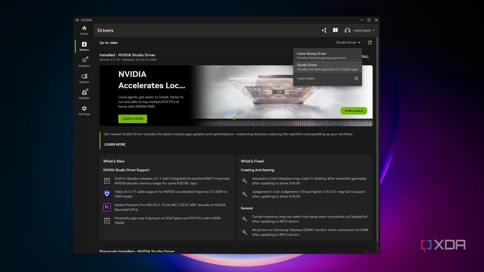 Nvidia GPU Update Drivers