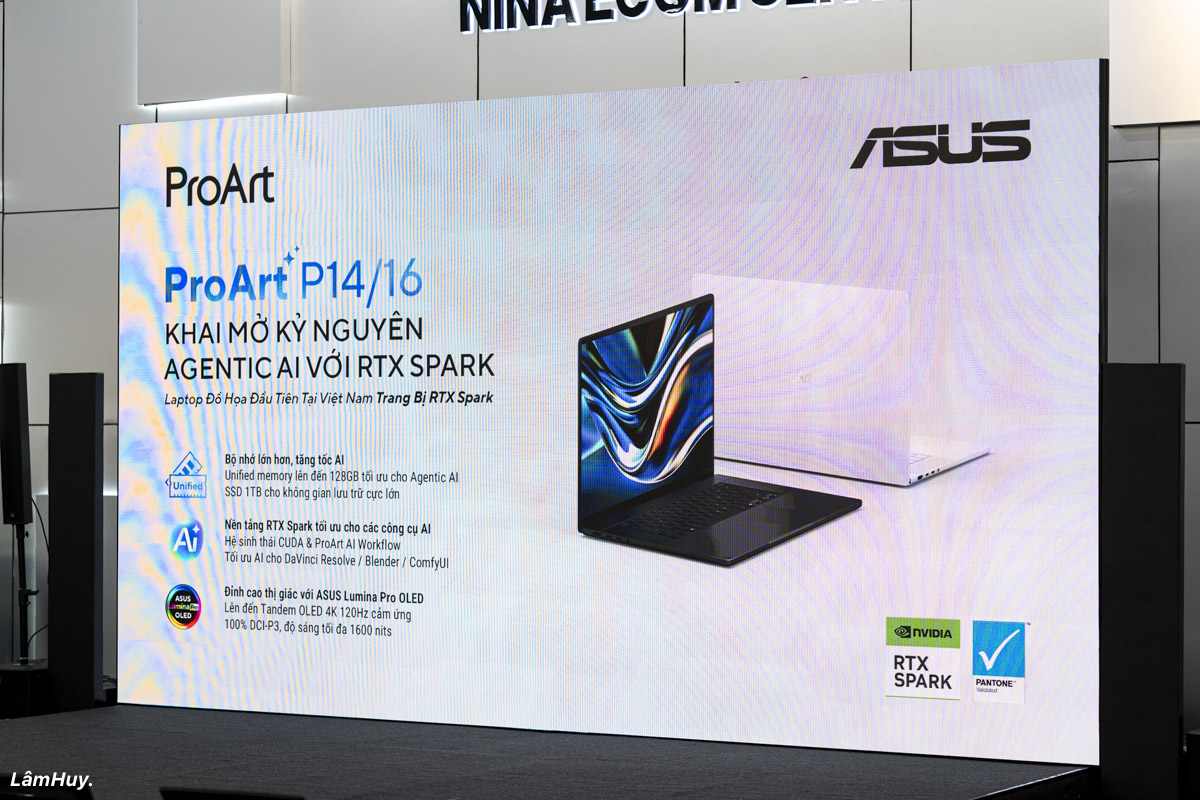 Poster ra mắt ASUS ProArt P14 và P16 tại Việt Nam