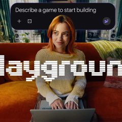 Prompt mô tả game trên giao diện Google Playground