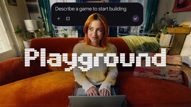 Prompt mô tả game trên giao diện Google Playground