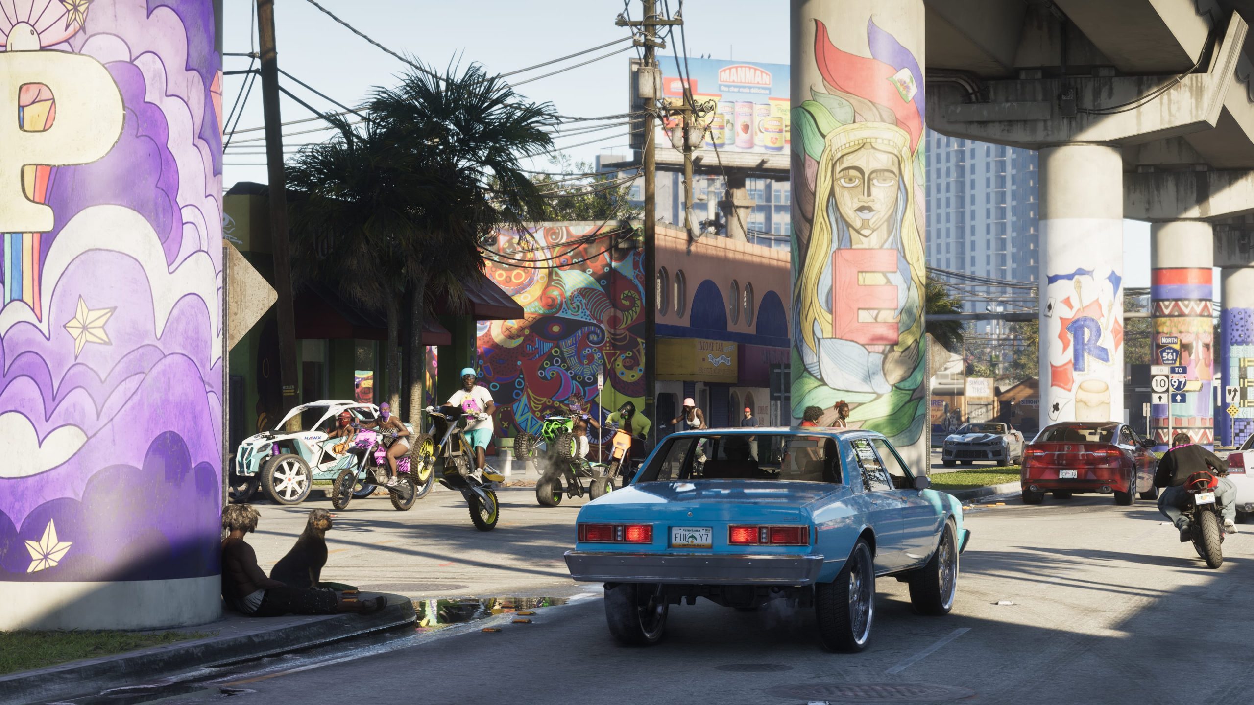 Ảnh quảng bá thế giới Grand Theft Auto VI