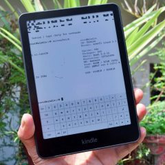 Running Debian Linux on a jailbroken Kindle