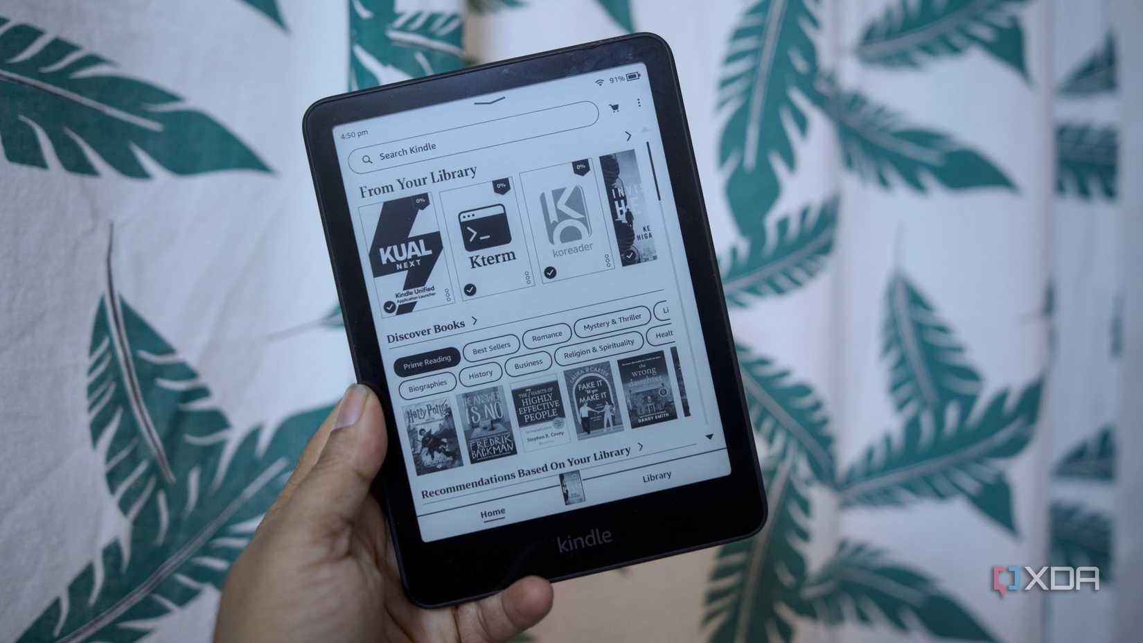 Running KUAL on Kindle