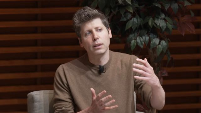 Sam Altman phát biểu tại Stanford GSB