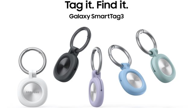 Samsung Galaxy SmartTag3 cùng phụ kiện móc và case