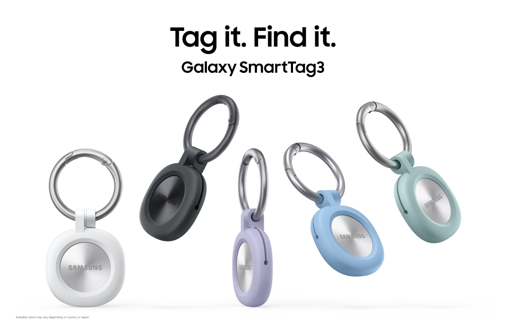 Samsung Galaxy SmartTag3 cùng phụ kiện móc và case