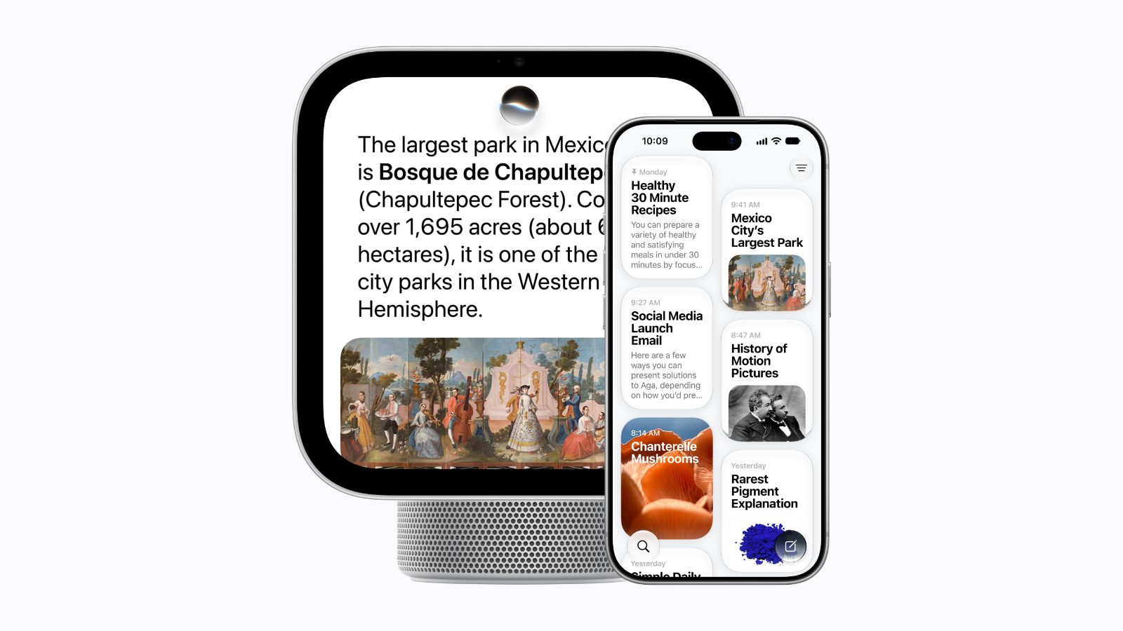 HomeView hiển thị thông tin cùng iPhone