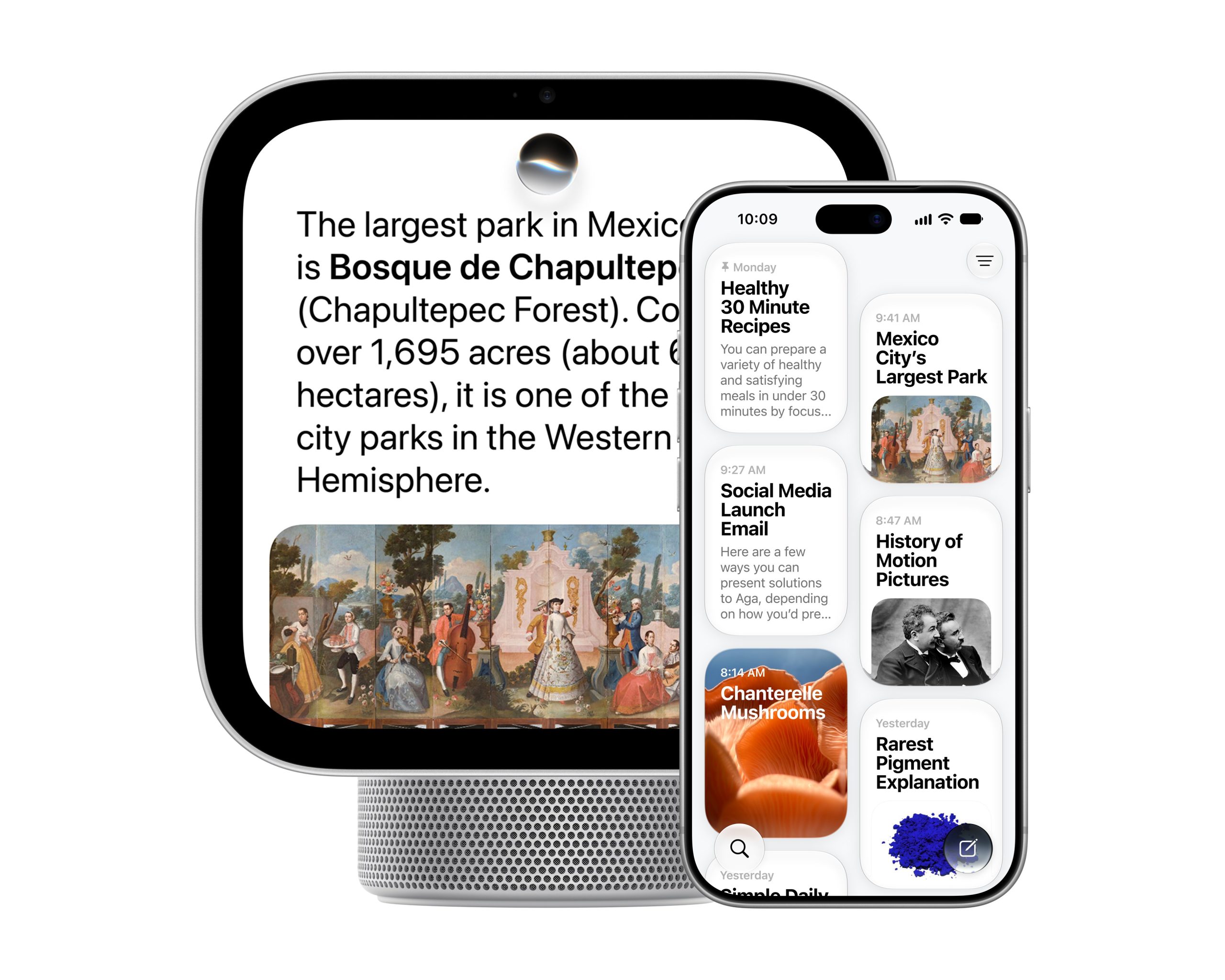 Siri AI trên HomeView và iPhone