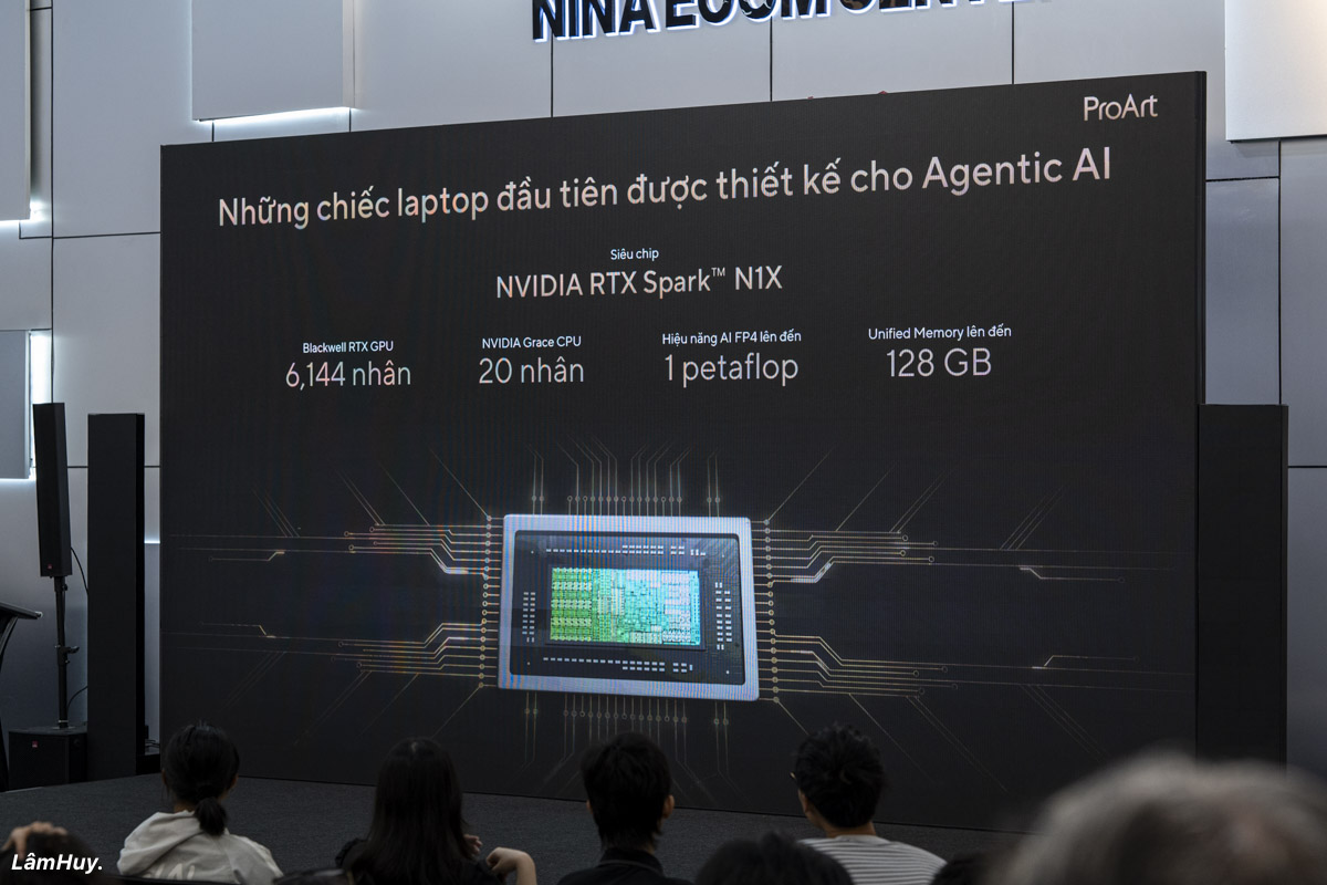 Slide cấu hình chip RTX Spark N1X