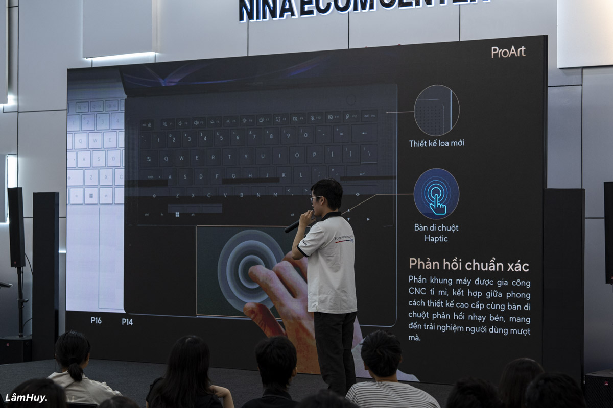 Slide giới thiệu touchpad xúc giác ProArt