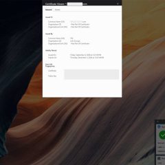 Cửa sổ chứng chỉ Let's Encrypt trên Synology DSM