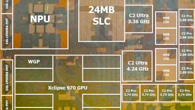 Sơ đồ die shot rò rỉ được cho là Exynos 2700