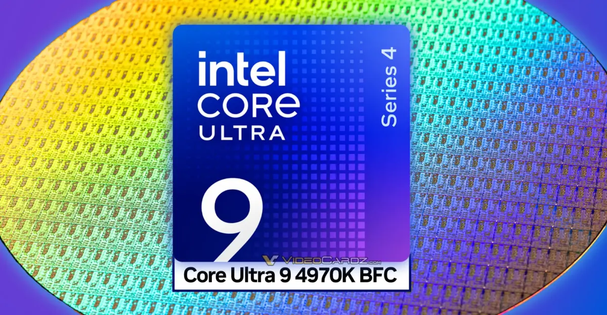 Sơ đồ rò rỉ danh sách CPU Intel Nova Lake-S, gồm Core Ultra 9 4970K BFC
