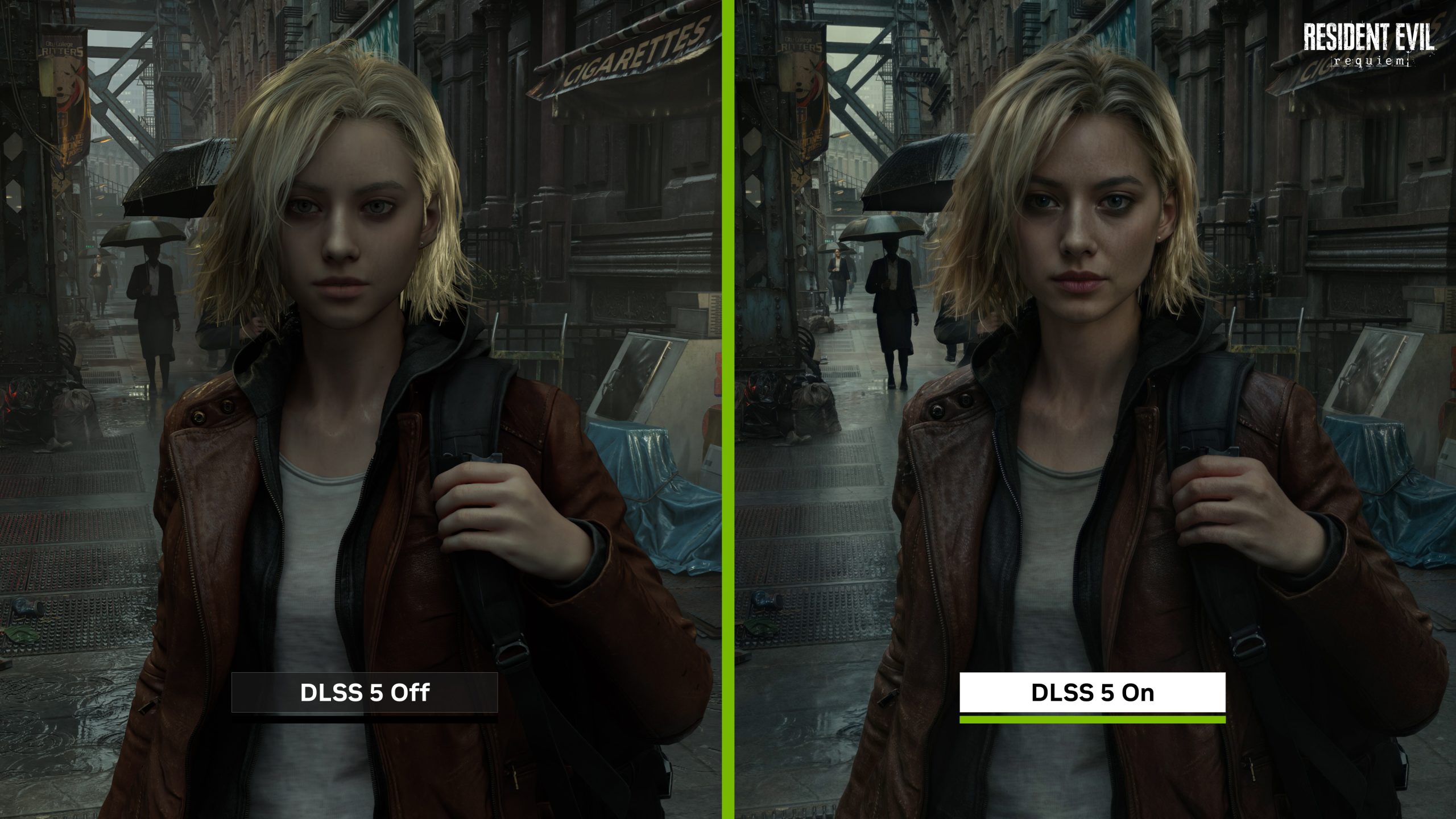 So sánh DLSS 5 tắt và bật trong Resident Evil