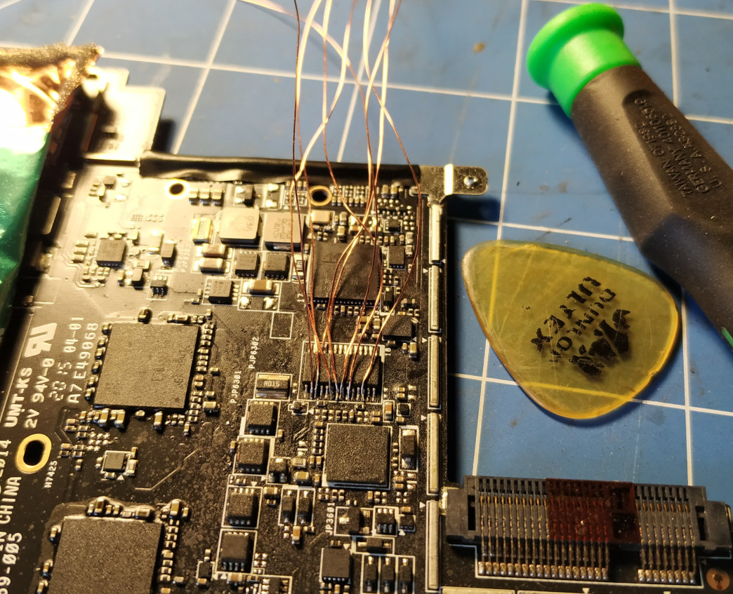 soldered leads