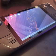 Steam Deck chạy giao diện desktop
