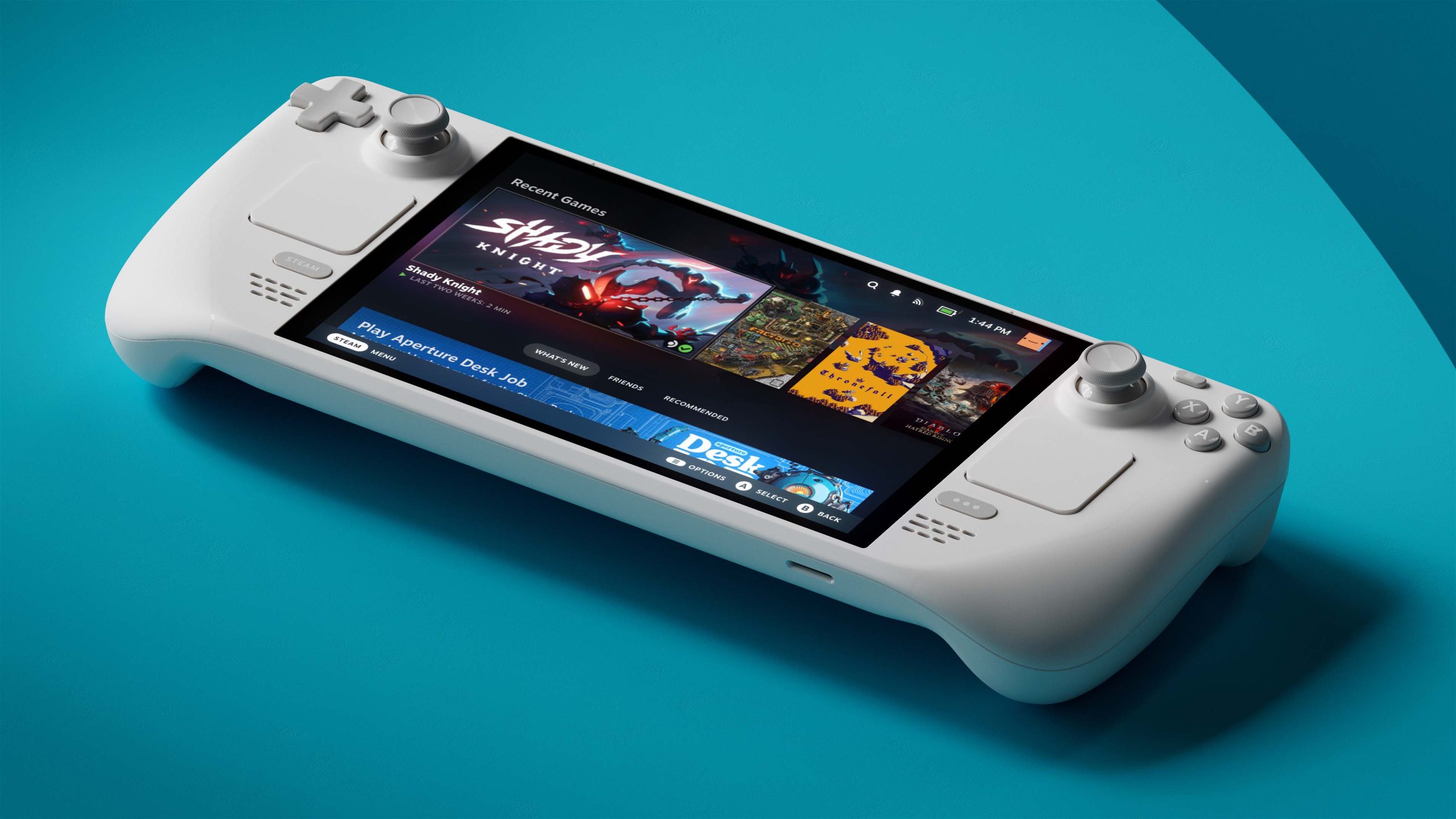 Steam Deck OLED phiên bản màu trắng