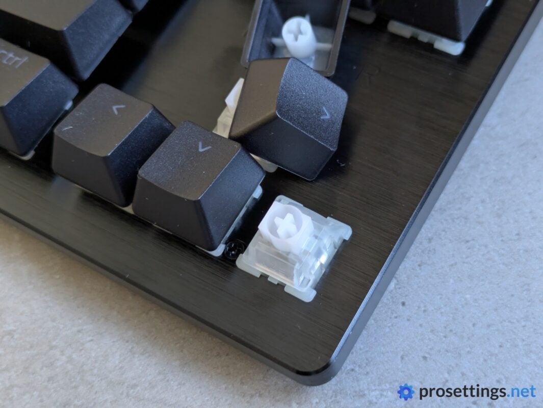 Switch Hall Effect dưới nắp phím Huntsman V3 HE