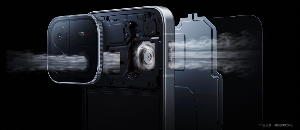 Hình tách lớp cụm quạt tản nhiệt của iQOO Neo12