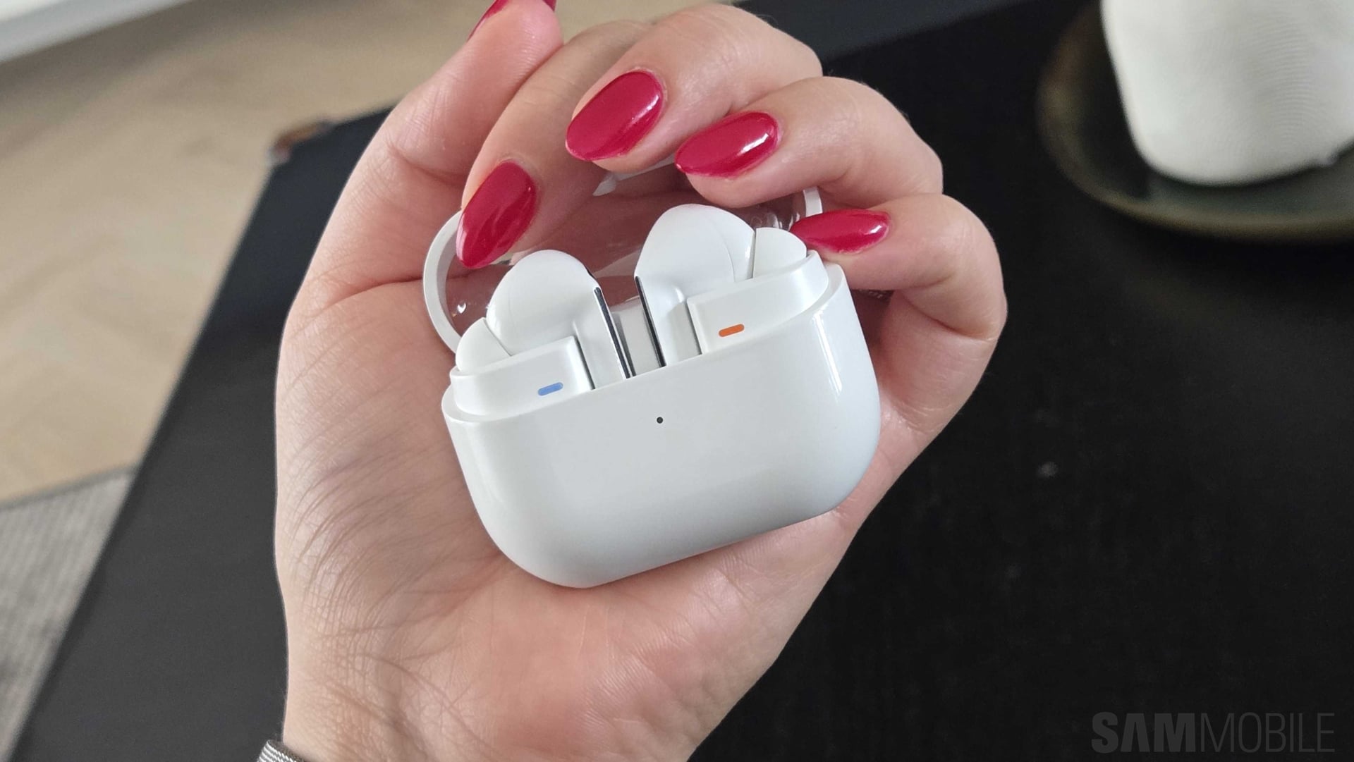Tai nghe Samsung Galaxy Buds3 Pro trong ảnh SamMobile