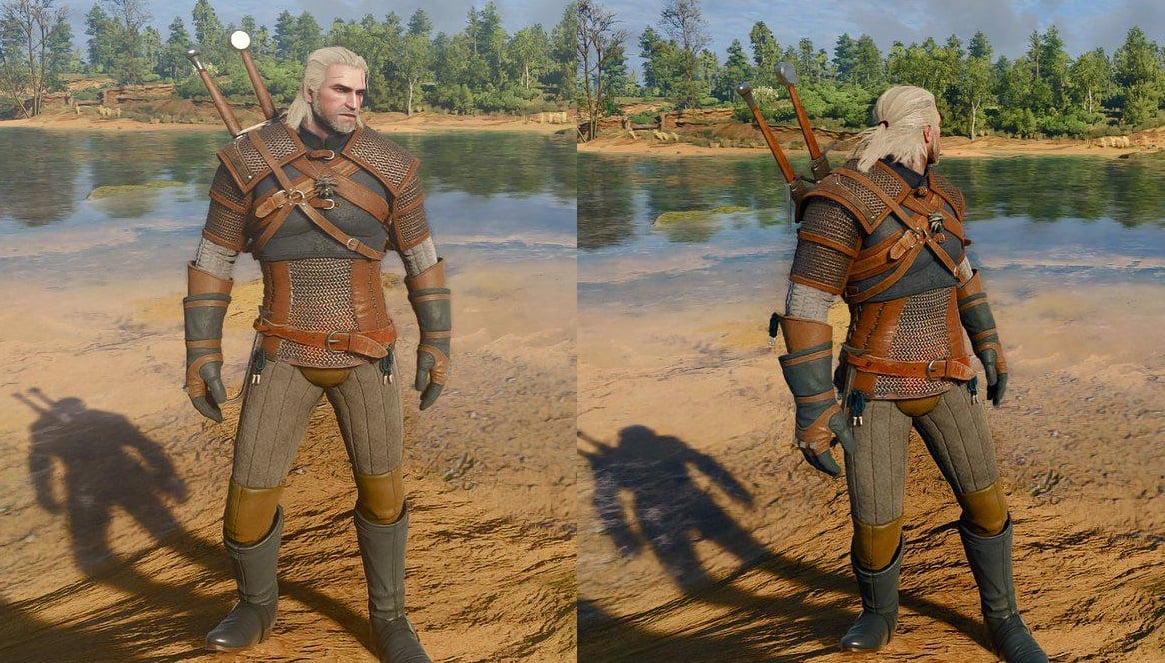 Tạo hình nhân vật Geralt trong The Witcher 3