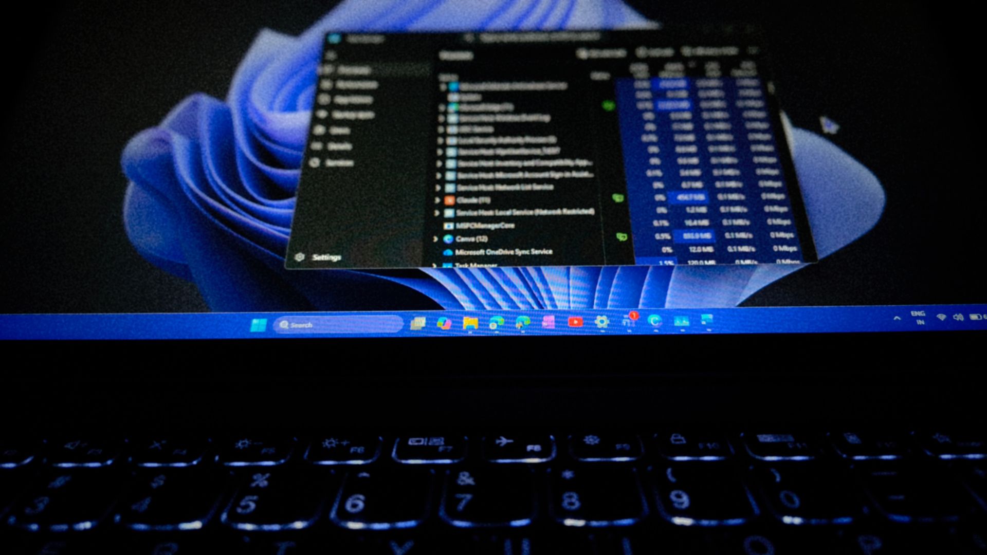Task Manager không phản hồi khi máy tính cạn thời gian CPU