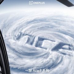Ảnh teaser OnePlus Ace 7 series với logo OnePlus