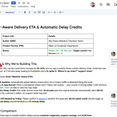 Tệp Markdown trong Google Docs có nhãn .MD, bảng nội dung và bình luận bên phải