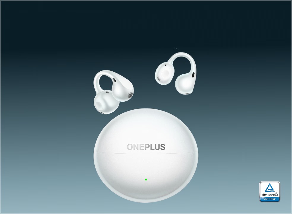 Thiết kế cầu nối Ni-Ti của OnePlus Buds Clip khi đeo