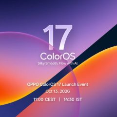 Thông báo ngày ra mắt toàn cầu ColorOS 17