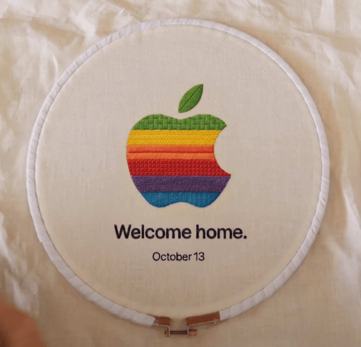 Thư mời sự kiện Apple Welcome Home ngày 13 tháng 10 năm 2026
