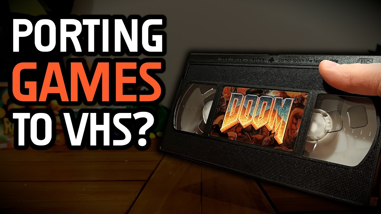 Ảnh tiêu đề video chuyển game lên VHS của Throaty Mumbo