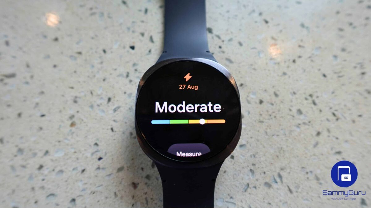 Tính năng đo đạc sức khoẻ và mức độ căng thẳng trên Samsung Galaxy Watch 8
