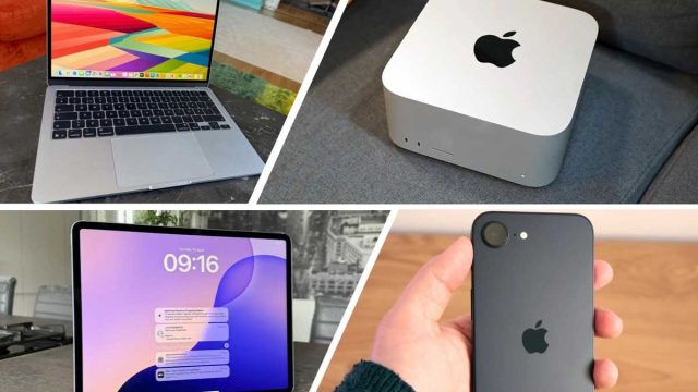 Ảnh tổng hợp các dòng thiết bị Apple thế hệ trước