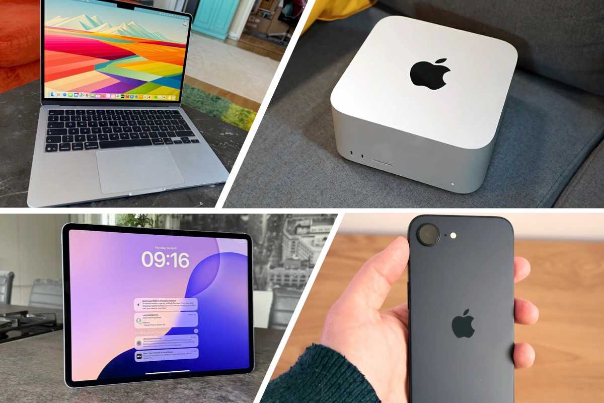 Ảnh tổng hợp các dòng thiết bị Apple thế hệ trước