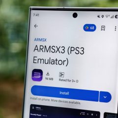 Trang ARMSX3 trên Google Play Store