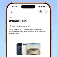 Trang Get Ready chuẩn bị đặt trước iPhone Duo