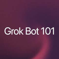 Trang giới thiệu Grok Bot của SpaceXAI.