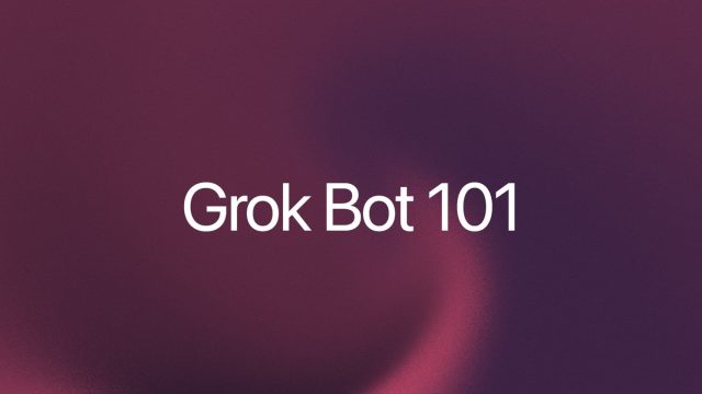 Trang giới thiệu Grok Bot của SpaceXAI.